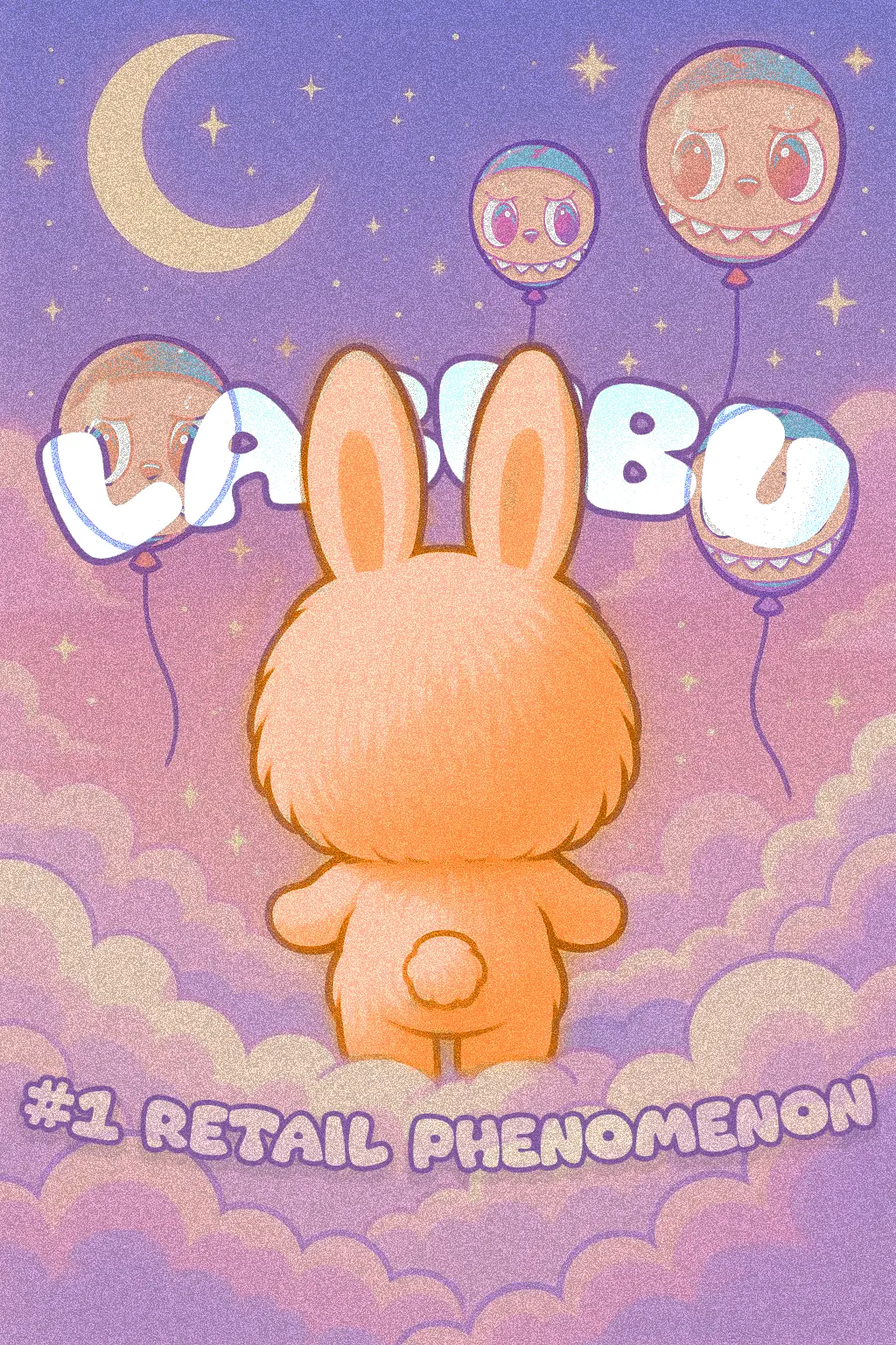 Labubu among the clouds